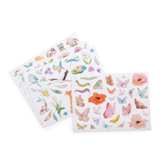 Moulin Roty Pochette stickers Les Rosalies Multicolore  Moulin Roty Pochette stickers Les Rosalies Multicolore