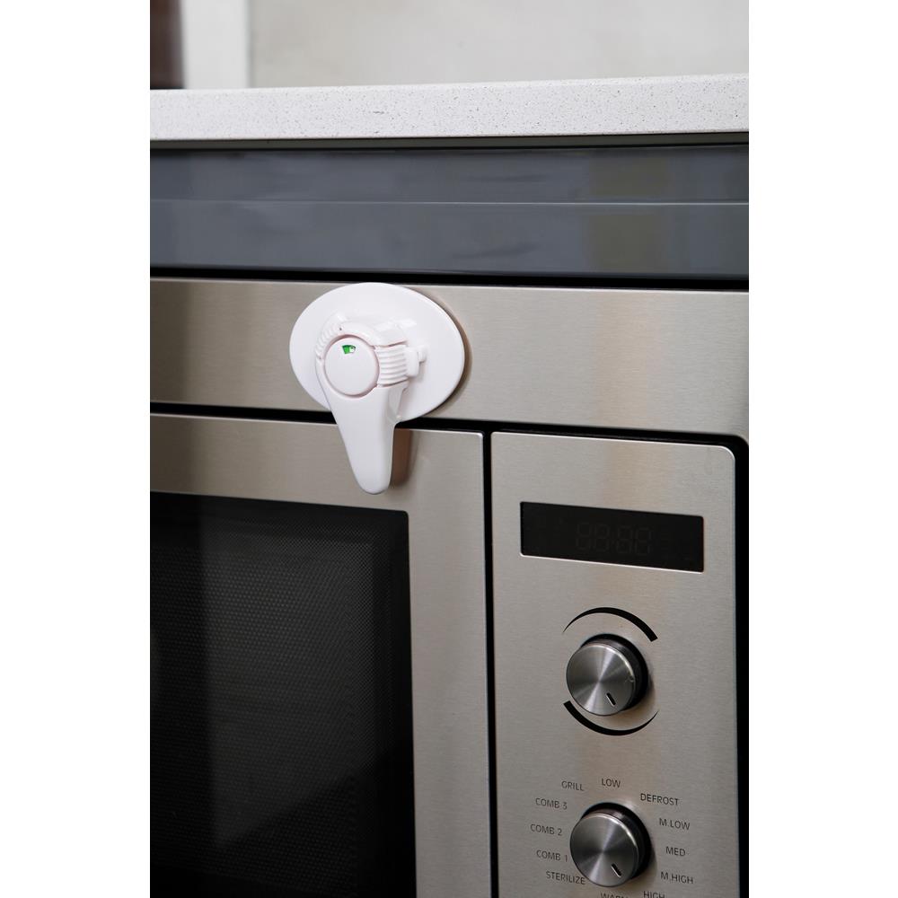 Dreambaby - Loquet pivotant pour appareil Ezy-Check BLANC Dreambaby