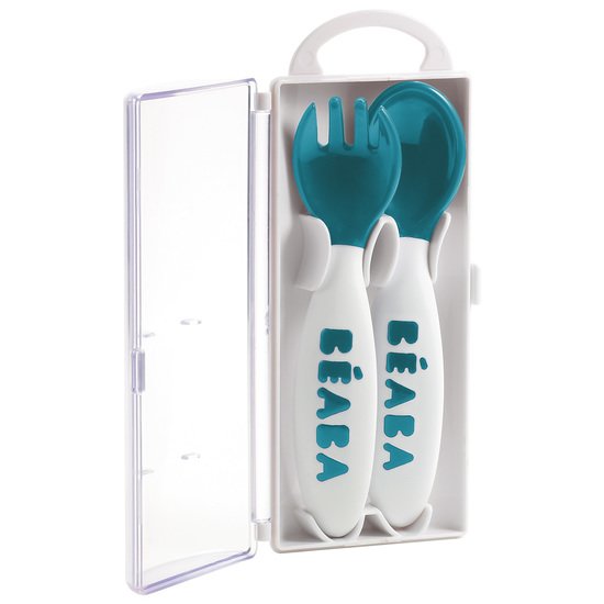 Béaba 2 couverts ergo 2ème âge Bleu 2ème âge Béaba 2 couverts ergo 2ème âge Bleu 2ème âge