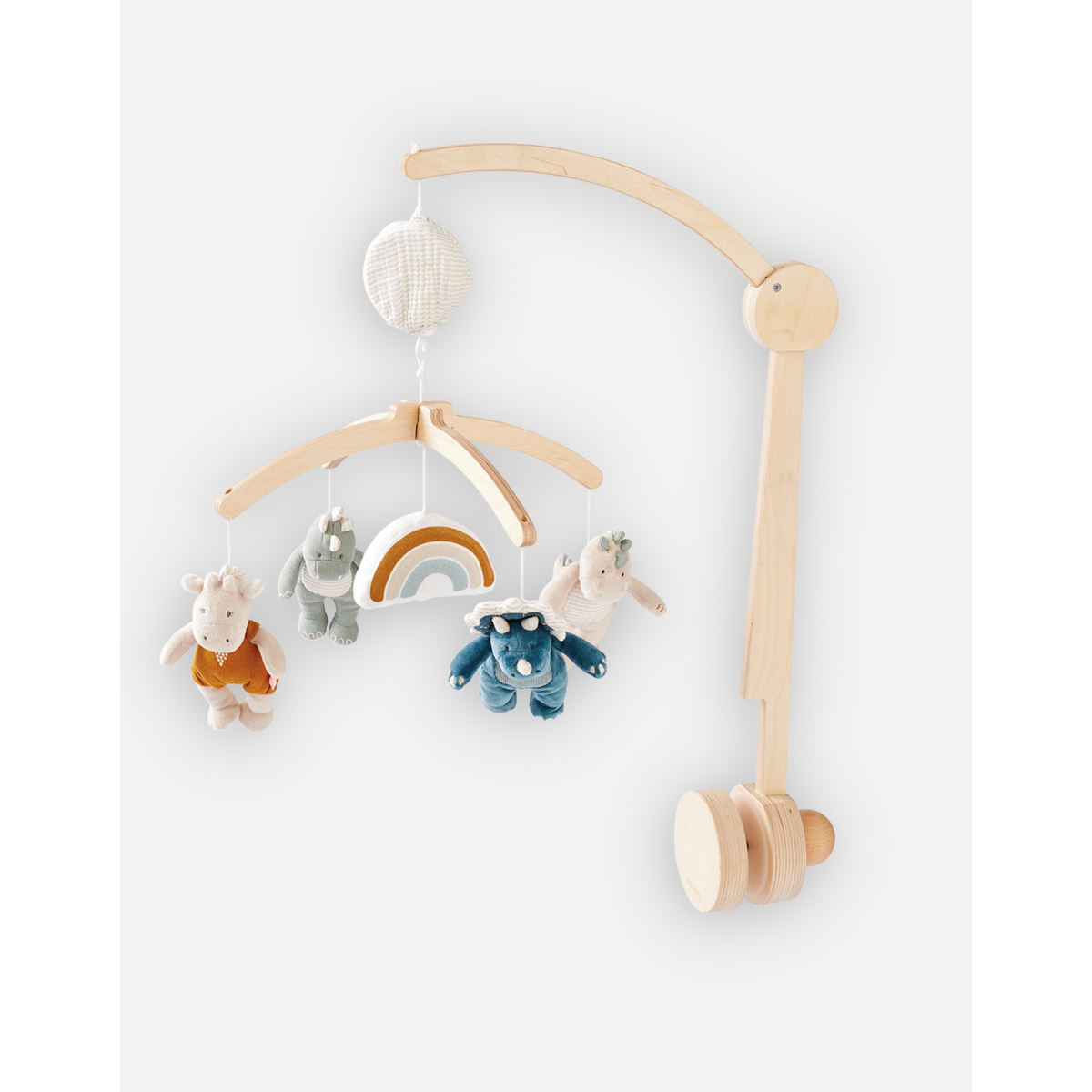 Noukie's - Mobile Musical Bras Bois Tiga & Stegi MULTICOLORE Noukie's
