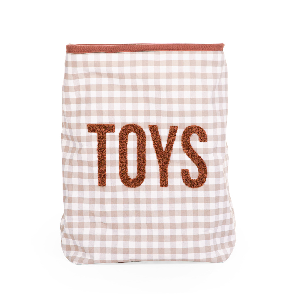 Panier de rangement Vichy BEIGE Childhome