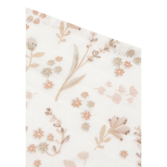 Jollein Lot de 3 Langes Small Bloomy Multicolor 70x70 cm Jollein Lot de 3 Langes Small Bloomy Multicolor 70x70 cm