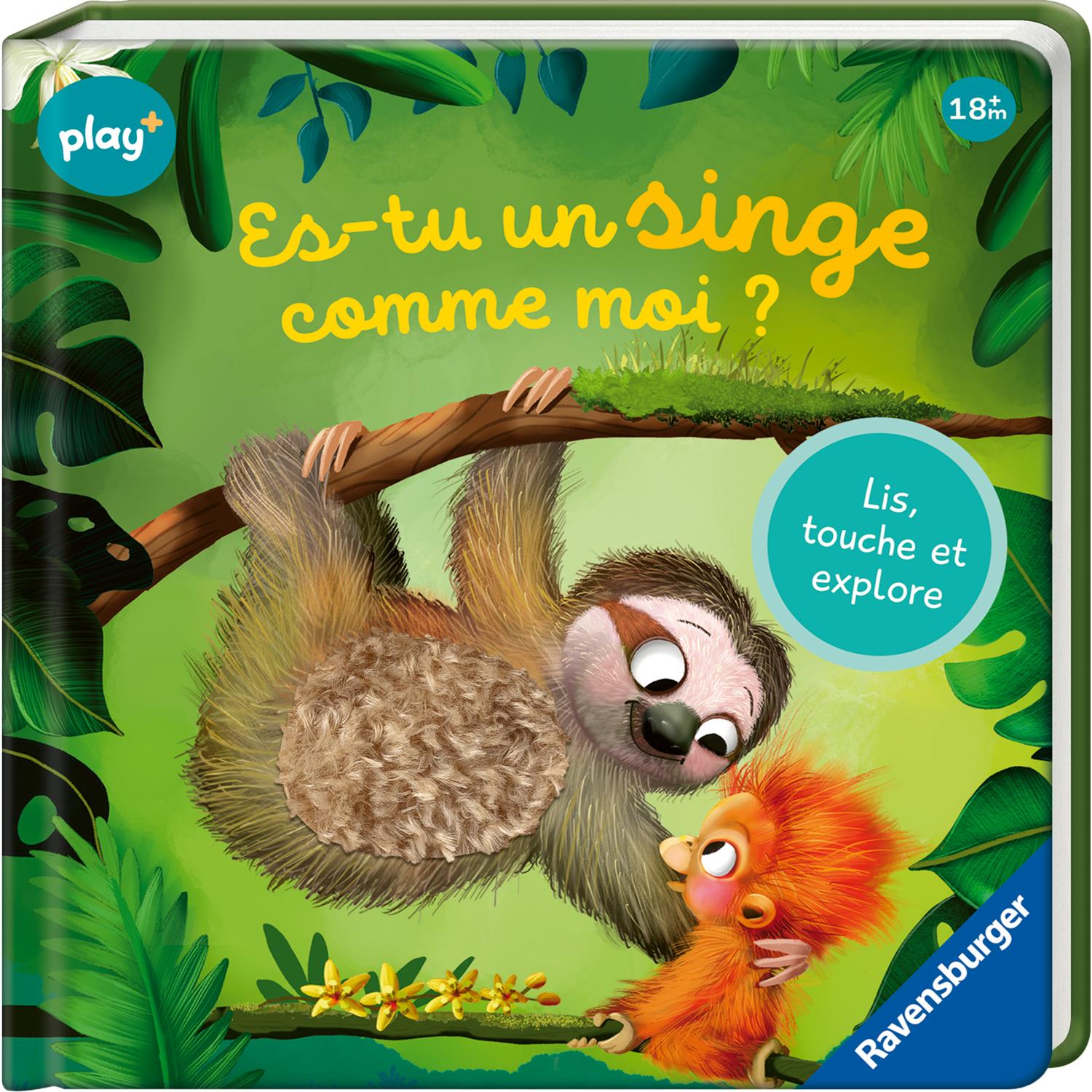 Play+ - Livre Es-tu un singe comme moi? MULTICOLORE Play+