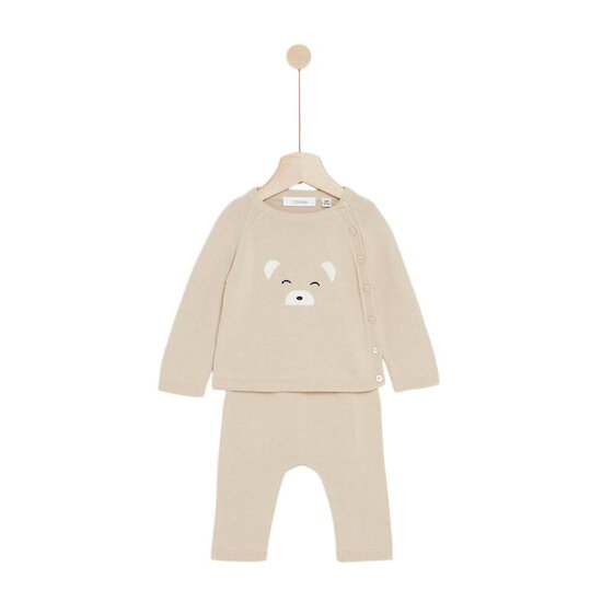 Marèse Ensemble tricot Milk Caramel Beige Prématuré