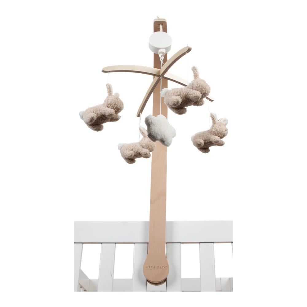 LITTLE DUTCH - Mobile musical en bois FSC  BEIGE Little Dutch