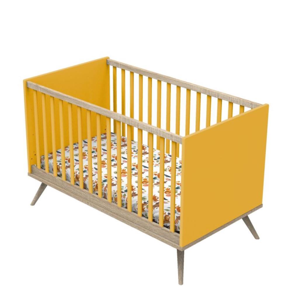 Little big bed Boréale 70x140 cm JAUNE Sauthon Original