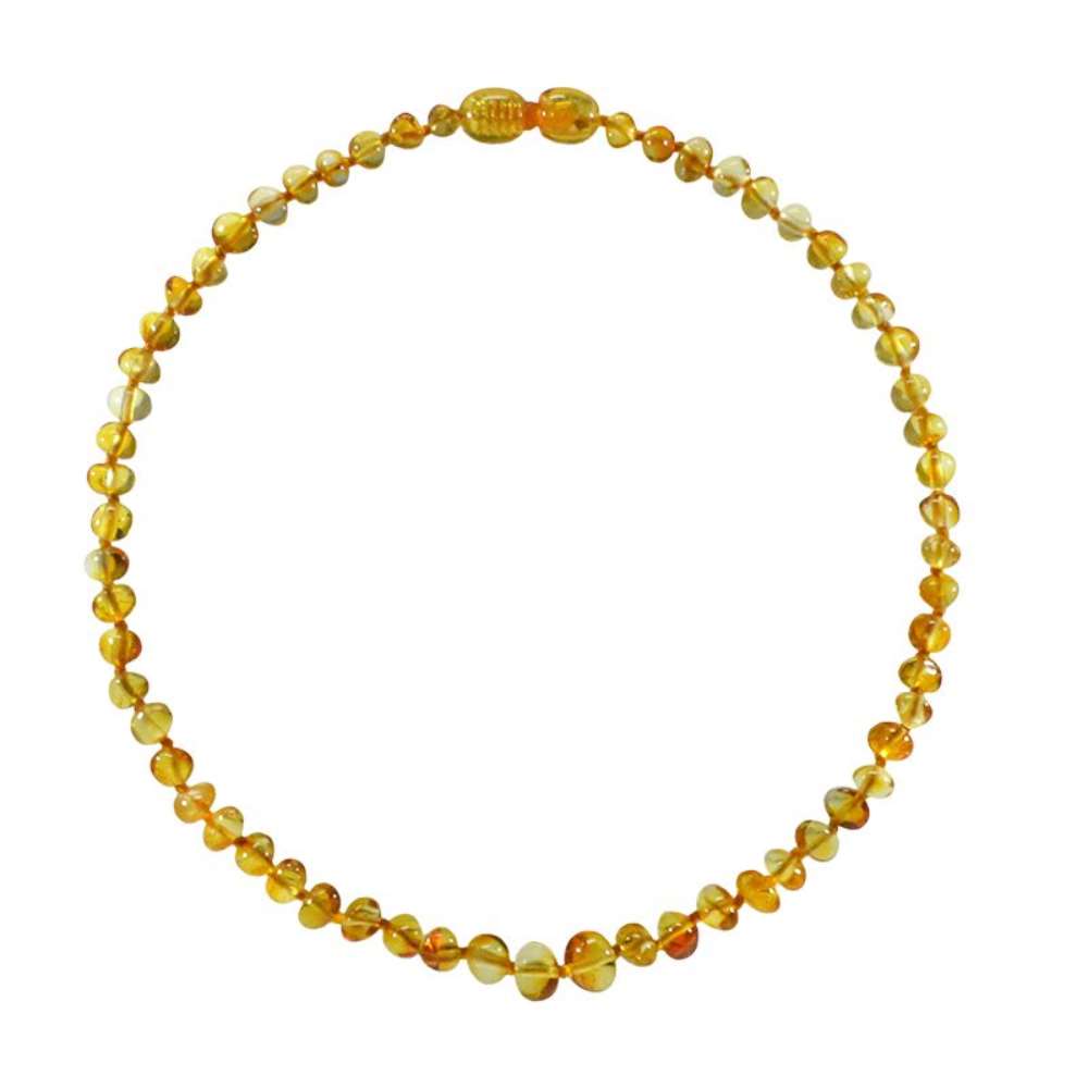 Irréversible Bijoux - Honey - Collier d'ambre JAUNE Irréversible Bijoux