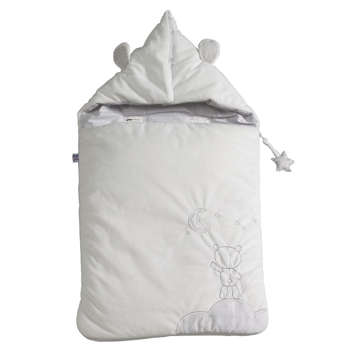 Nid D'Ange Celeste GRIS Sauthon