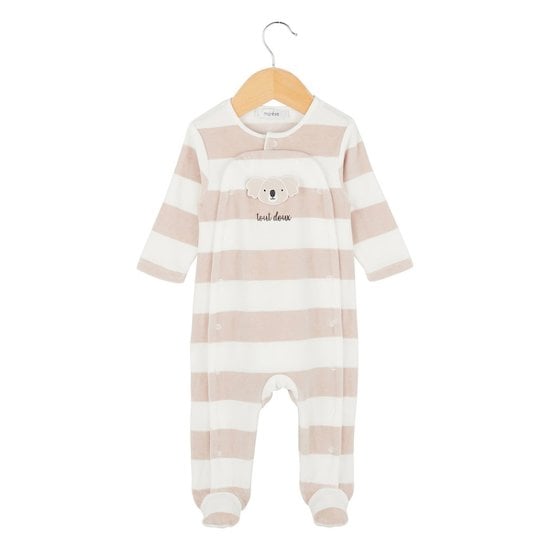 Marèse Pyjama Petit Koala Rayure Prématuré