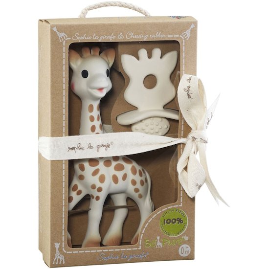 Sophie la girafe Sophie la girafe + chewing rubber So'pure Beige 