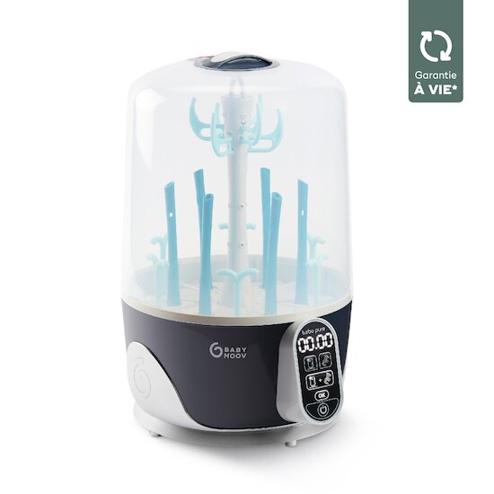 Babymoov Stérilisateur Turbo Pure Gris/Bleu 