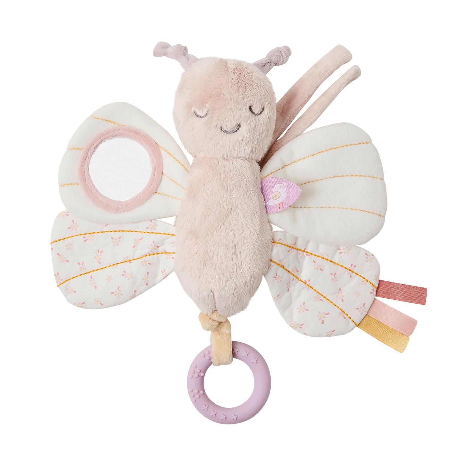 Nattou - Papillon d'activité Alice et Pomme ROSE Nattou
