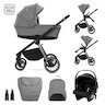 Trio Poussette Bianca Nacelle+Coque Aria Lux