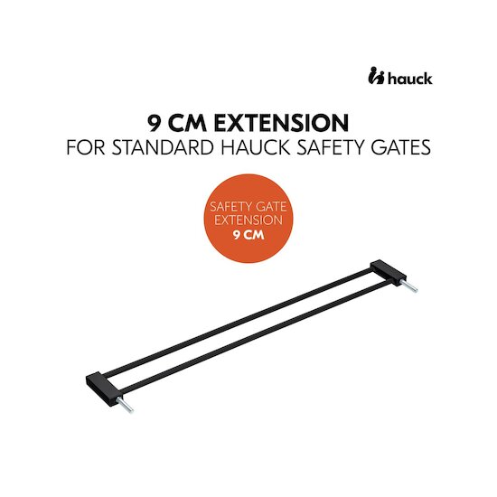 Hauck Extension barrière de sécurité Black 9 cm Hauck Extension barrière de sécurité Black 9 cm