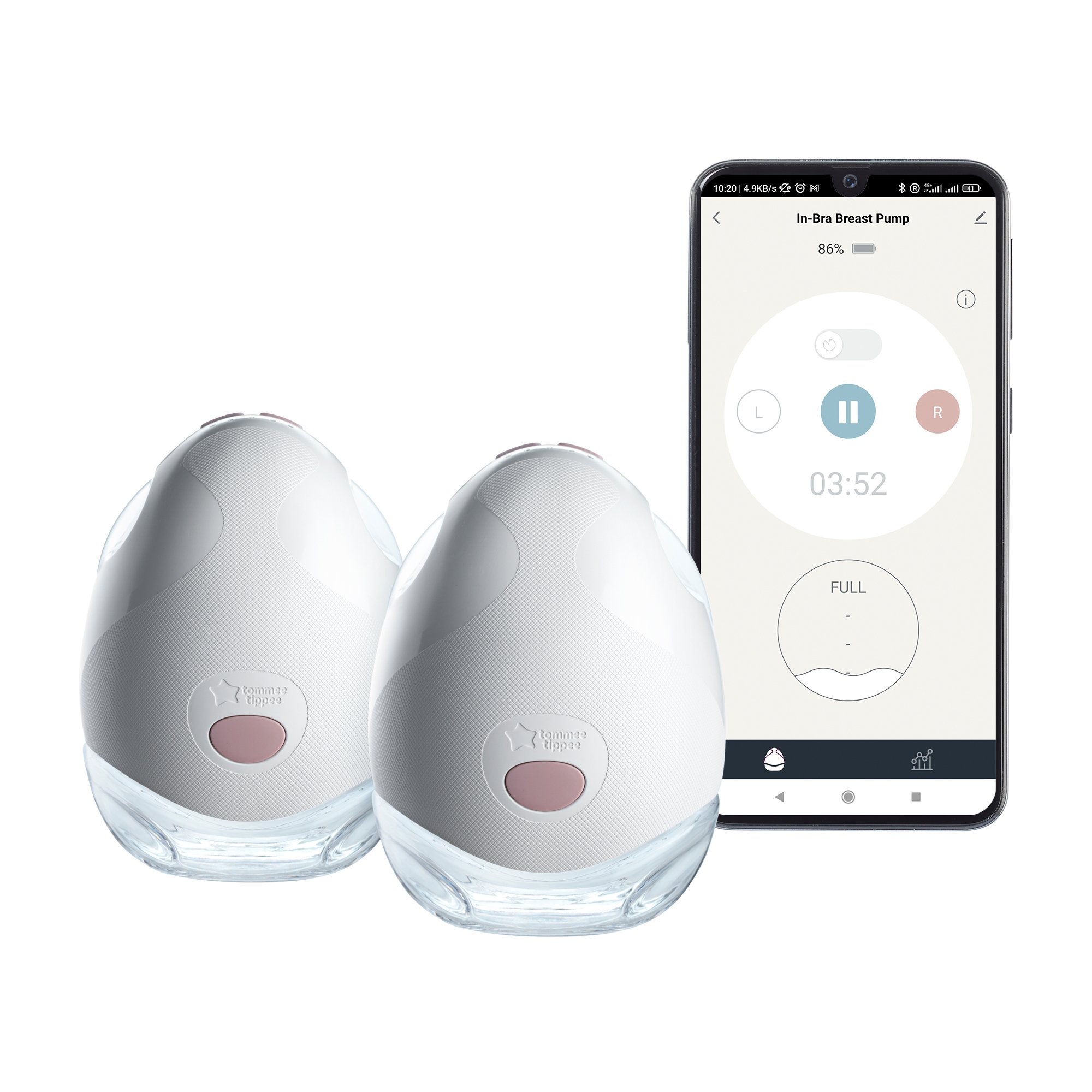 Tire-lait électrique portable double BLANC Tommee Tippee