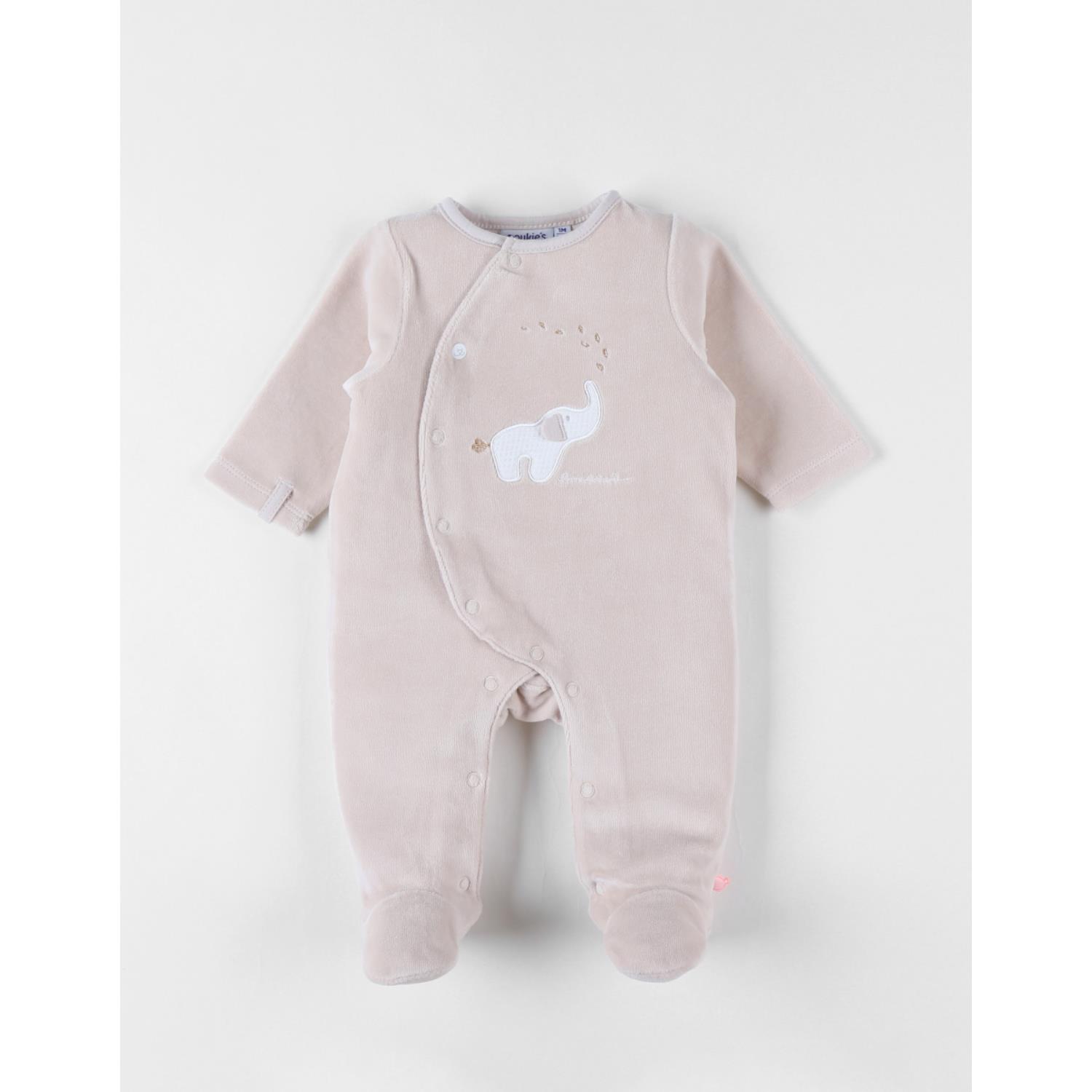 Pyjama Dors-bien velours Bali Bali & Moka BEIGE Noukie's