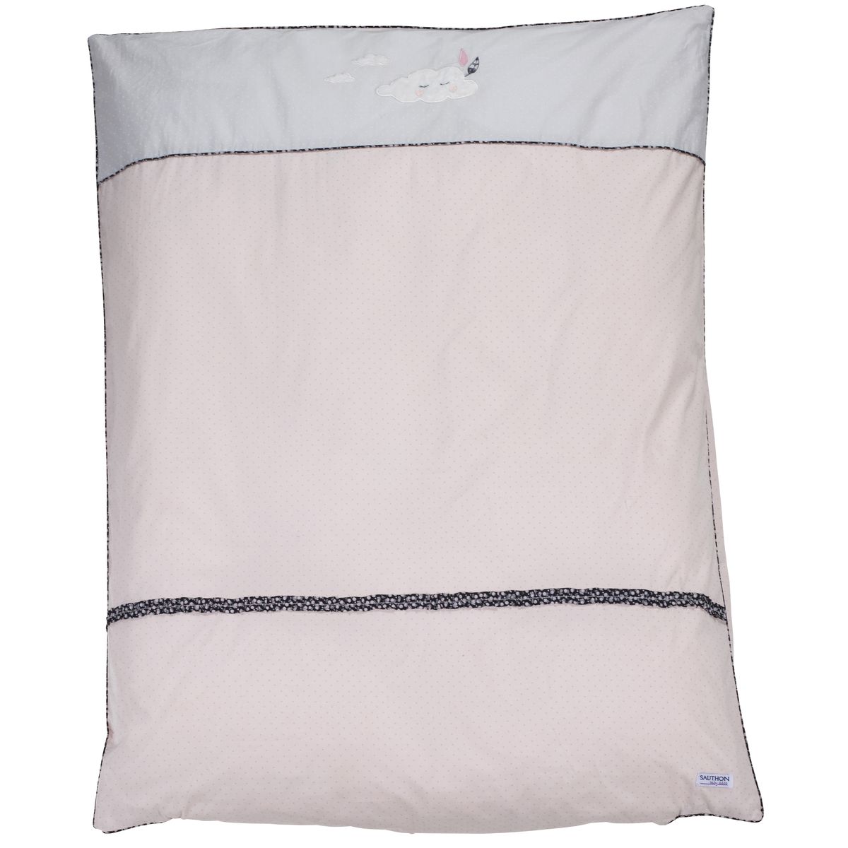 Housse de couette Miss Fleur de Lune ROSE Sauthon Baby Déco
