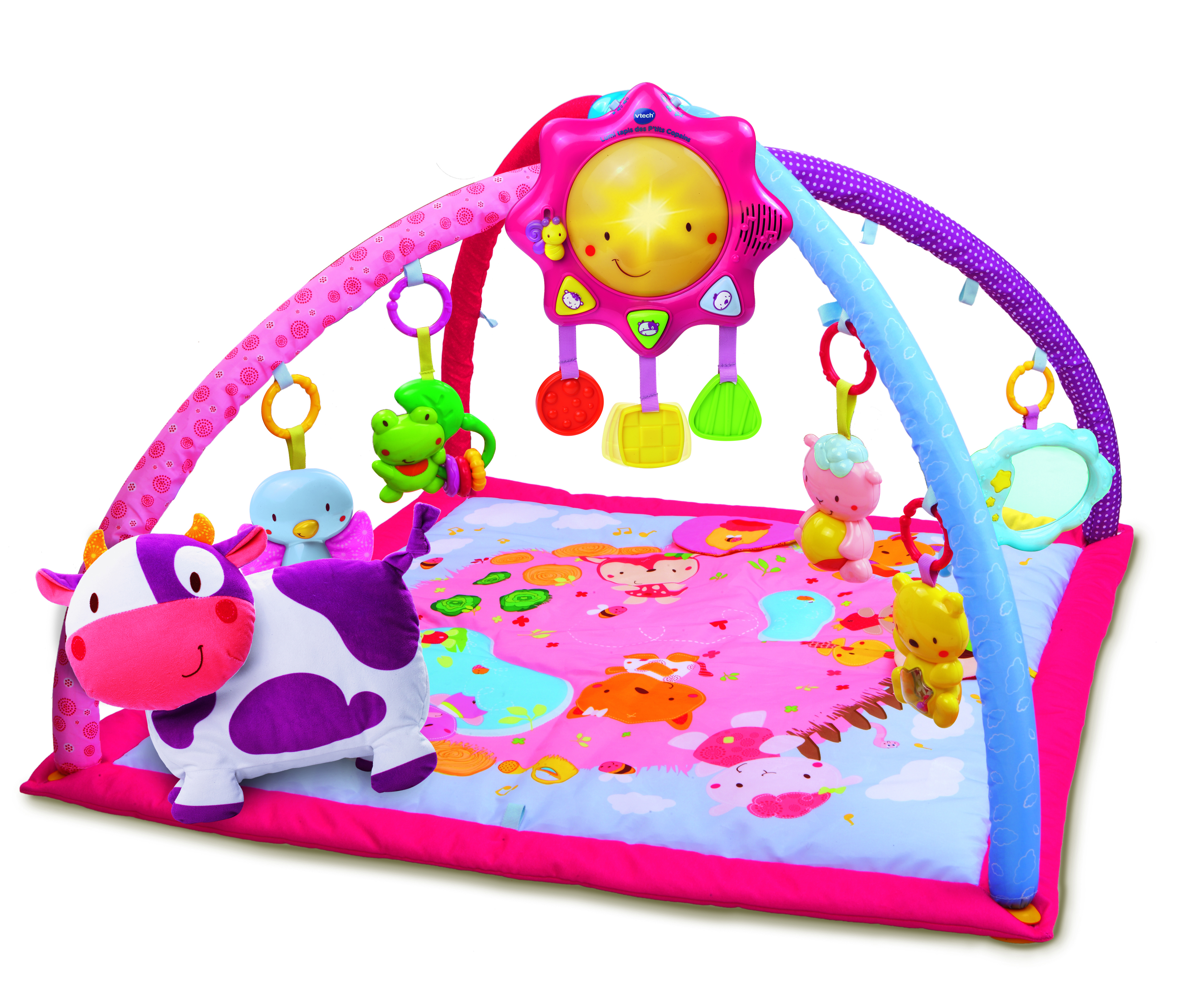 Lumi Tapis Des Petits Copains ROSE Vtech Baby