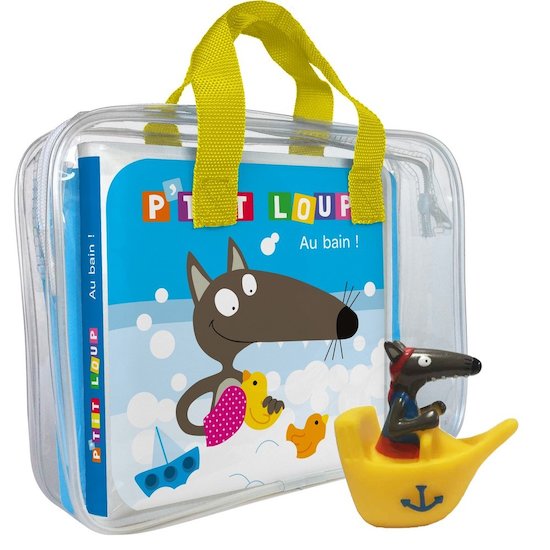 Auzou Ma valisette de bain P'tit Loup  