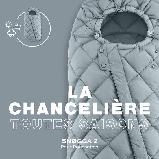 Cybex Chancelière poussette Snogga 2 lava grey  Cybex Chancelière poussette Snogga 2 lava grey