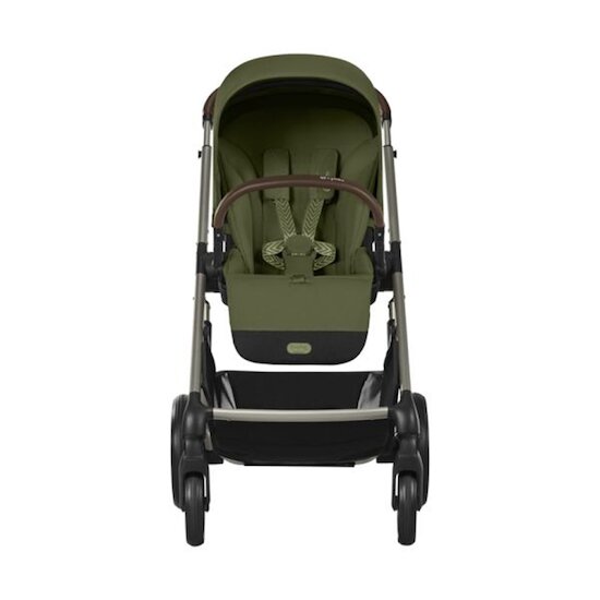 Cybex Poussette Tout-Terrain Balios S Lux Châssis Taupe/Siège Moss Green  Cybex Poussette Tout-Terrain Balios S Lux Châssis Taupe/Siège Moss Green