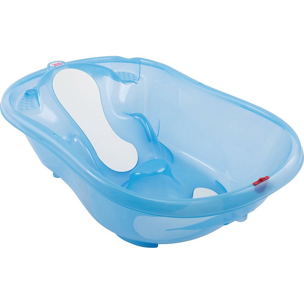 Baignoire Onda Evolution bleu translucide sans support BLEU OkBaby