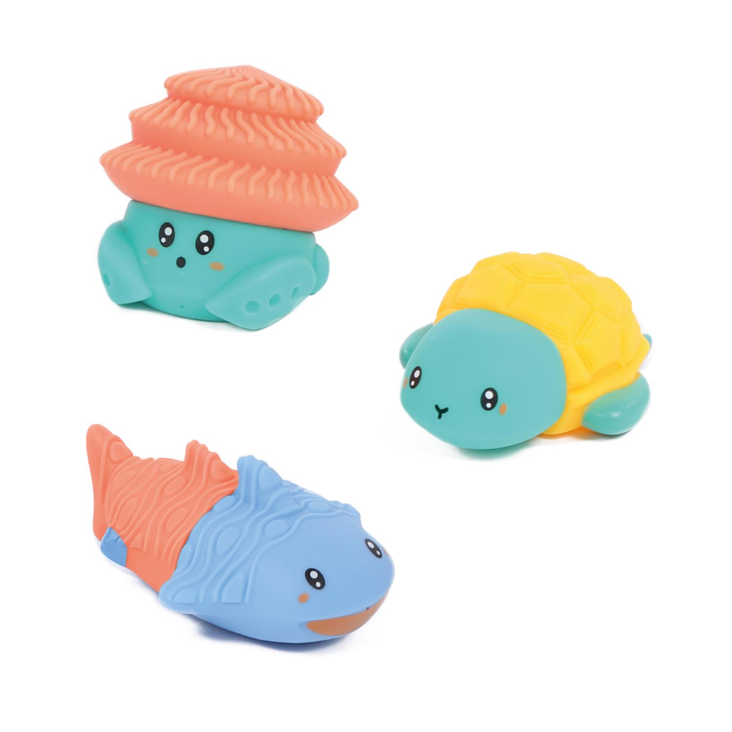 LUDI - 3 aspergeurs lavable Aquacopains MULTICOLORE Ludi
