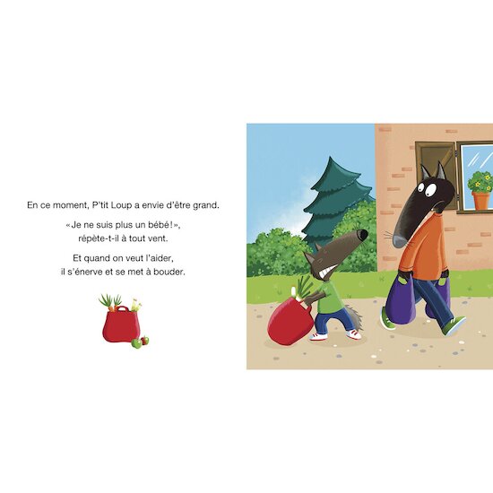 Auzou P'tit Loup veut tout faire comme un grand  