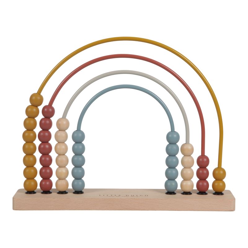 Boulier arc en ciel MULTICOLORE Little Dutch