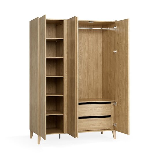 Vox Armoire 3-portes Muve Chêne  Vox Armoire 3-portes Muve Chêne