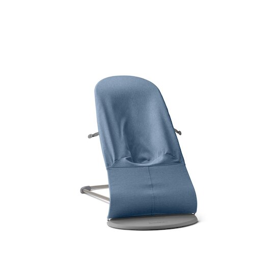 BabyBjörn Transat bliss mélange tissé chiné Bleu clair   BabyBjörn Transat bliss mélange tissé chiné Bleu clair