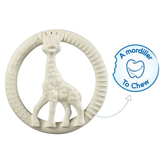 Sophie la girafe Anneau de dentition Circle So'Pure Blanc  Sophie la girafe Anneau de dentition Circle So'Pure Blanc