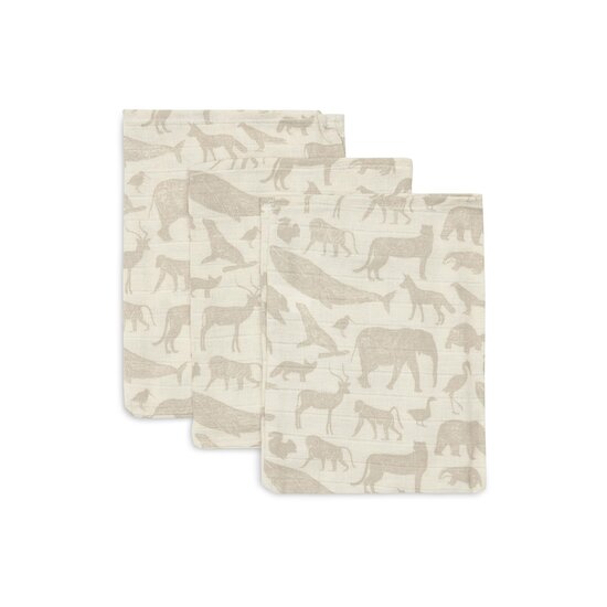 Housse matelas à langer Jersey 50x70cm Animals - Nougat - Marques/Jollein -  Les jolies lunes