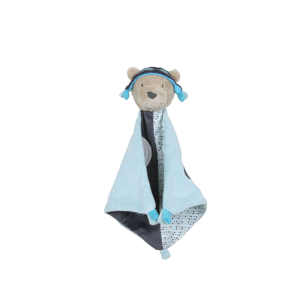 Doudou mouchoir BLEU Sauthon