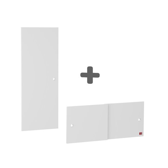 Vox Façade additionnelle (armoire) Retro Blanc 