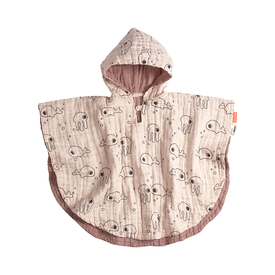 Poncho de bain Sea friends ROSE Done by Deer