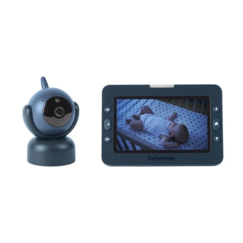 Babyphone vidéo Yoo Master plus BLEU Babymoov