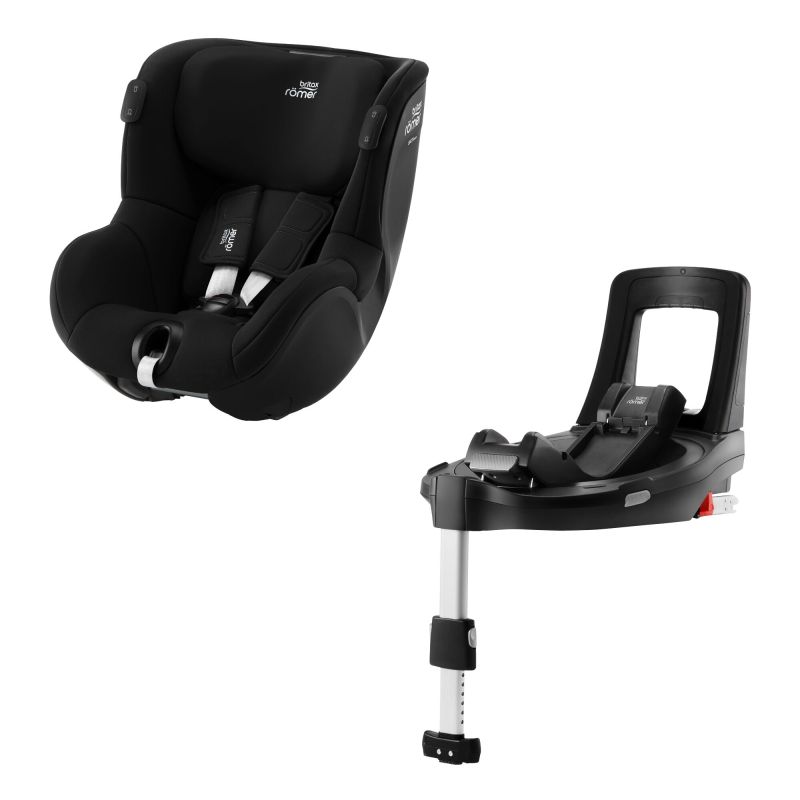 Siège auto DUALFIX iSENSE avec FLEX BASE iSENSE BR NOIR Britax Römer