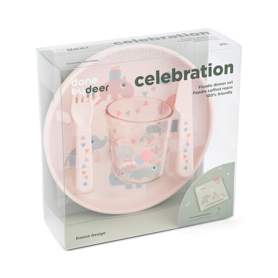 Done by Deer Foodie coffret repas Celebration Rose 