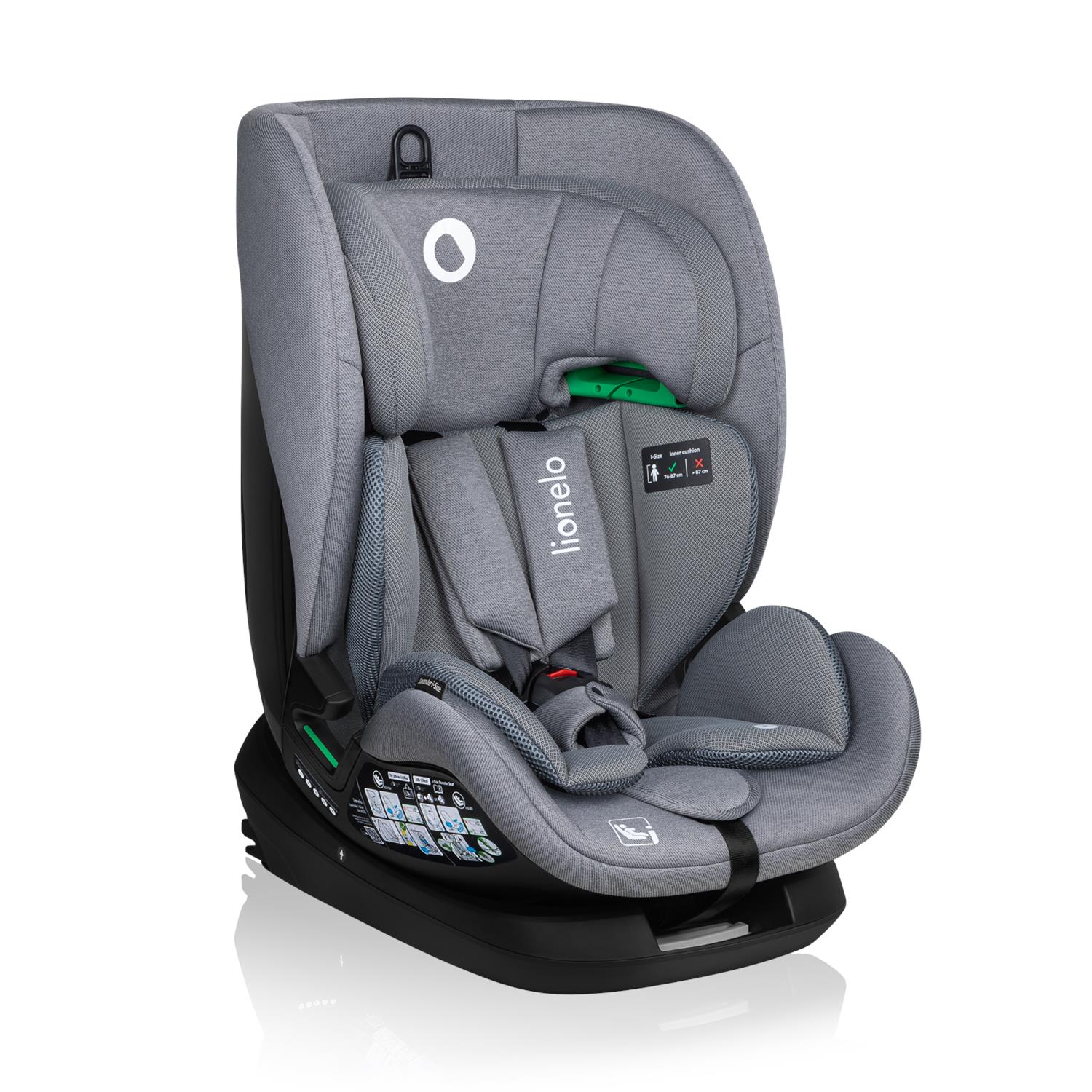 Siège auto Lavender I-Size GRIS Lionelo