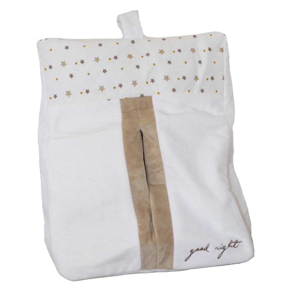 Range couche ou range pyjama Etoile BEIGE Les Chatounets