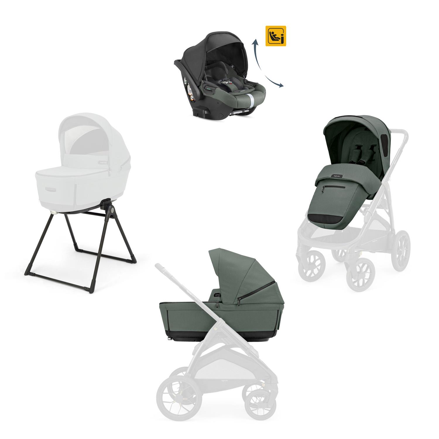 System Quattro Aptica Xt Darwin Recline VERT Inglesina