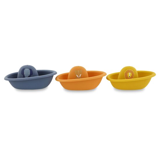 Trixie Bateaux empilables 3 pcs Multicolore  Trixie Bateaux empilables 3 pcs Multicolore