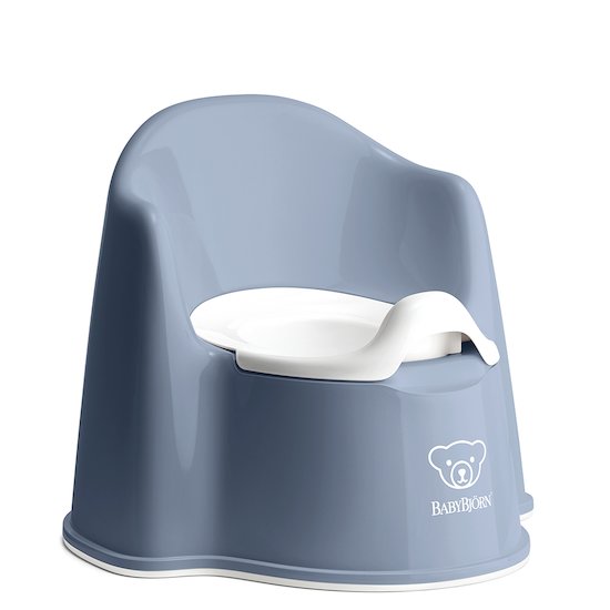 BabyBjörn Pot fauteuil Bleu Profond/Blanc 