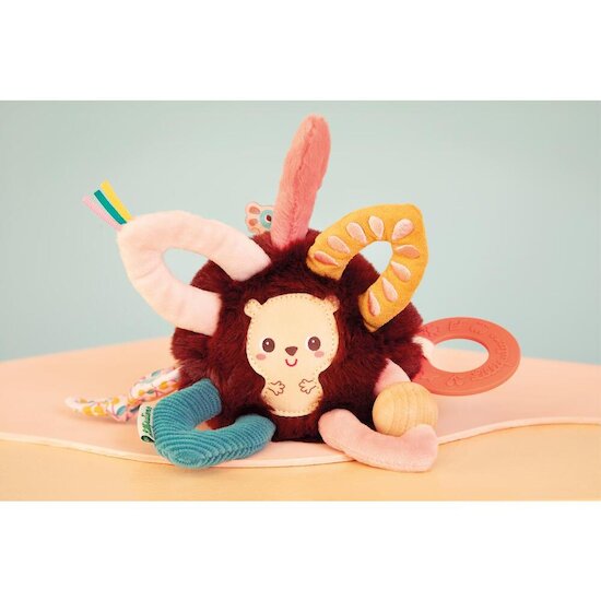 Lilliputiens Anneaux Multi Activités Leon Multicolore  Lilliputiens Anneaux Multi Activités Leon Multicolore