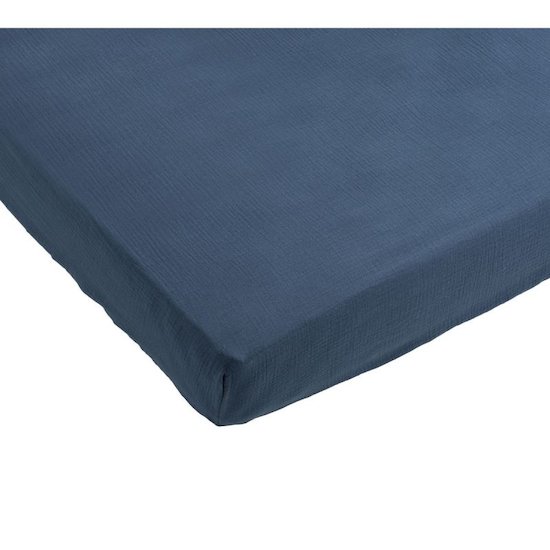 Sauthon Original Lot de 2 Draps housse pour lit ovale Bleu Saphir 70x140 cm Sauthon Original Lot de 2 Draps housse pour lit ovale Bleu Saphir 70x140 cm