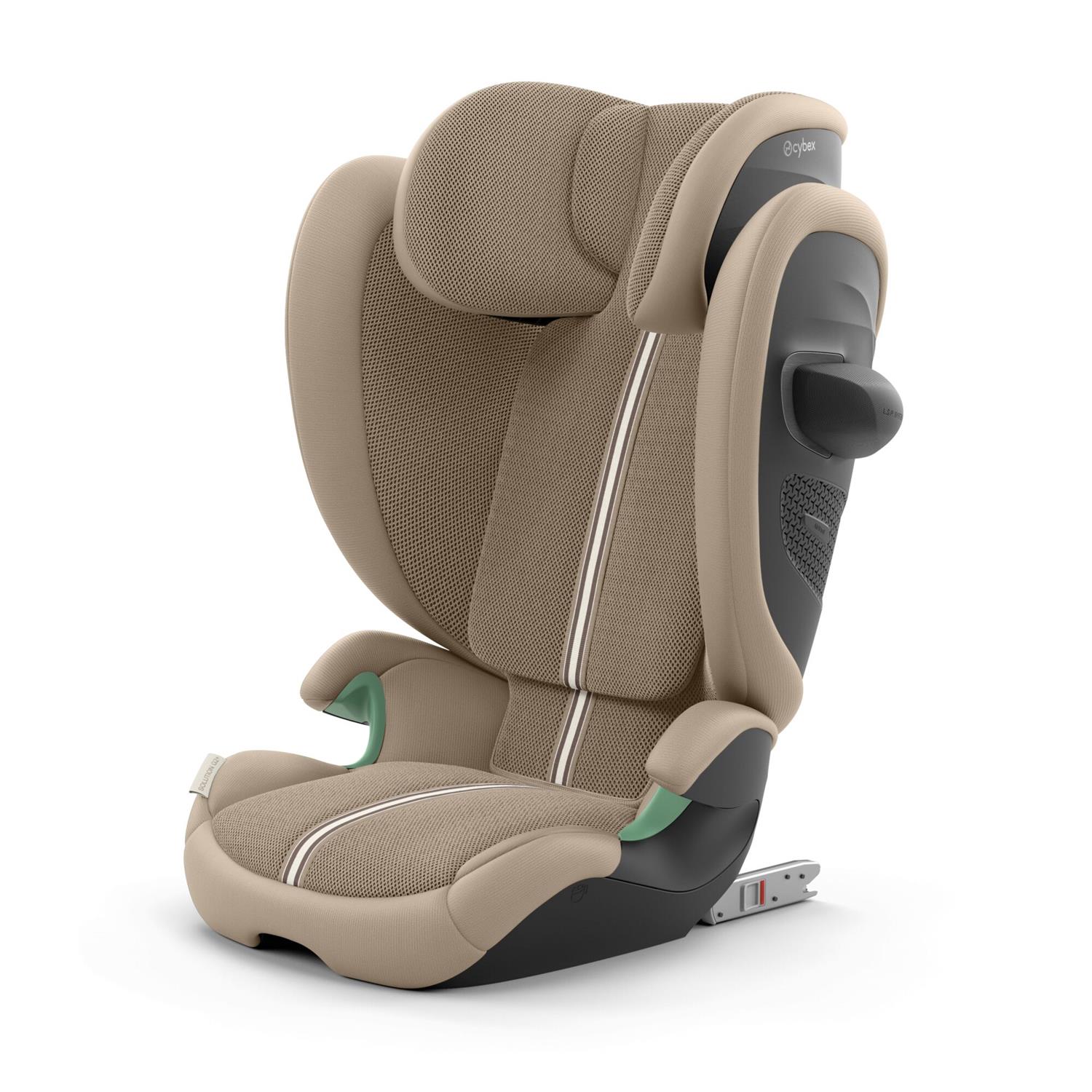 Cybex - Siège auto Solution G2 i-Fix Tissu Plus BEIGE Cybex