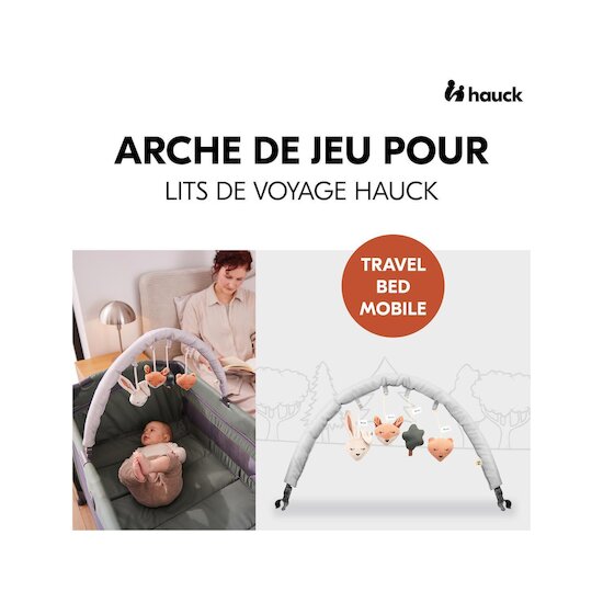 Hauck Arche pour Lit de voyage  Multicolore  Hauck Arche pour Lit de voyage  Multicolore
