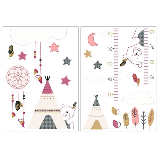 Sauthon Stickers muraux Timouki  