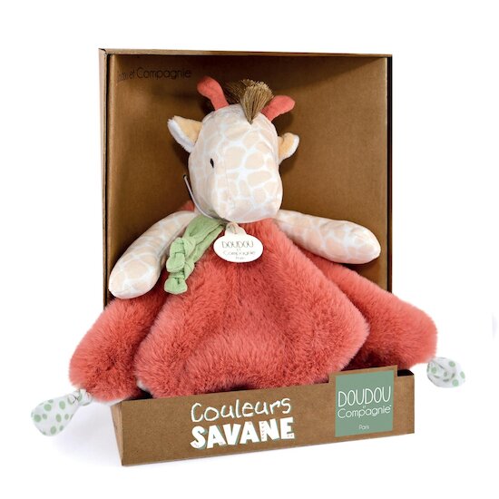 Doudou & Compagnie Doudou plat Girafe  25 cm Doudou & Compagnie Doudou plat Girafe  25 cm